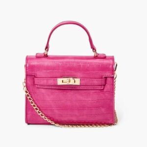 Like Dreams Jasmine Mini Crossbody in Fuchsia